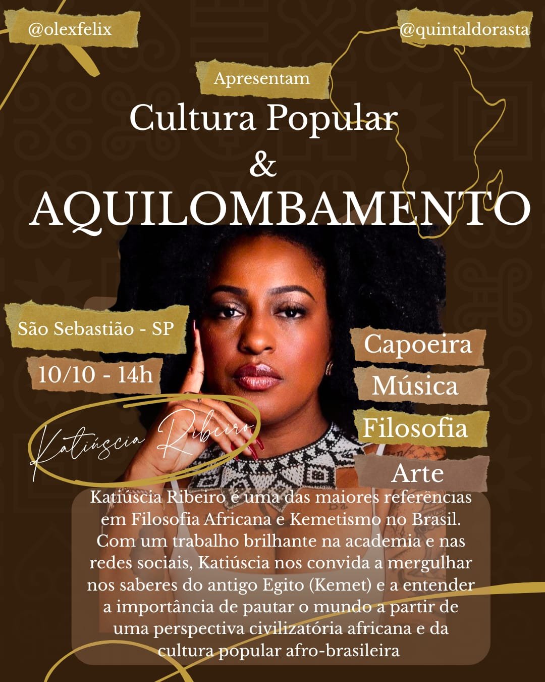 Evento: Cultura popular e Aquilombamento